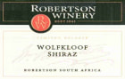 Robertson Wolfkloof Shiraz 2005 Front Label