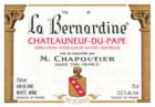 M. Chapoutier Chateauneuf-du-Pape La Bernardine 1997 Front Label