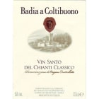 Badia a Coltibuono Vin Santo (375ML half-bottle) 2008 Front Label