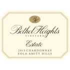 Bethel Heights Estate Grown Chardonnay 2013 Front Label