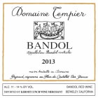 Domaine Tempier Bandol Rouge 2013 Front Label