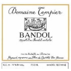 Domaine Tempier Bandol Rouge (375ML half-bottle) 2013 Front Label