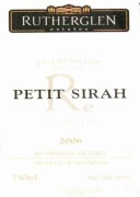 Rutherglen Estates Petit Sirah 2006 Front Label