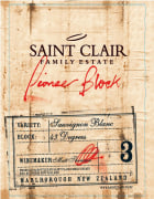Saint Clair Pioneer Block '43 Degrees 'Sauvignon Blanc 2015 Front Label
