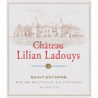 Chateau Lilian Ladouys  2015 Front Label