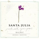 Santa Julia Organic Malbec 2015 Front Label
