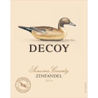 Decoy Zinfandel 2014 Front Label