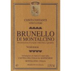 Conti Costanti Brunello di Montalcino 2011 Front Label