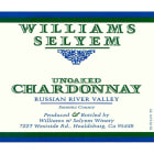 Williams Selyem Russian River Unoaked Chardonnay 2014 Front Label