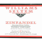 Williams Selyem Papera Vineyard Zinfandel 2014 Front Label