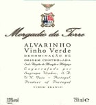 Sogrape Morgadio da Torre Alvarinh 2011 Front Label