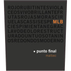 Bodegas Renacer Punto Final Malbec Classico 2015 Front Label