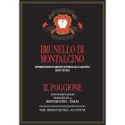 Il Poggione Brunello di Montalcino (375ML half-bottle) 2011 Front Label