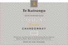 Te Kairanga Casarina Reserve Chardonnay 2012 Front Label