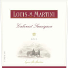 Louis Martini Napa Valley Cabernet Sauvignon 2013 Front Label