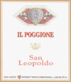 Il Poggione Toscana San Leopoldo 2001 Front Label