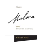 Bodega MALMA Malma Finca La Papay Malbec 2015 Front Label