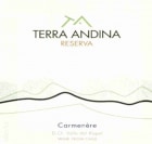 Terra Andina Reserva Carmenere 2008 Front Label