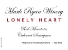 Mark Ryan Lonely Heart Cabernet Sauvignon 2011 Front Label