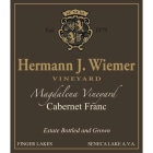 Hermann J. Wiemer Magdalena Vineyard Cabernet Franc 2013 Front Label