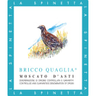 La Spinetta Bricco Quaglia Moscato d'Asti (375ML half-bottle) 2015 Front Label