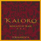 Tormaresca Moscato di Trani Kaloro 2011 Front Label