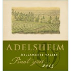 Adelsheim Pinot Gris (375ML half-bottle) 2015 Front Label