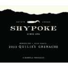 Shypoke Quilie's Grenache 2013 Front Label