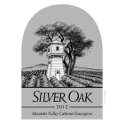 Silver Oak Alexander Valley Cabernet Sauvignon (3 Liter Bottle) 2012 Front Label