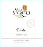 Valle Secreto Private Cabernet Franc 2013 Front Label