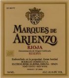 Marques de Arienzo Reserva 1994 Front Label