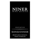 Niner Sangiovese 2013 Front Label