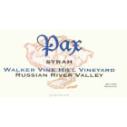 Pax Walker Vine Hill Syrah (5 Liter Etched Bottle) 2005 Front Label