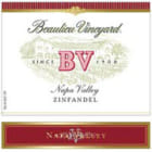 Beaulieu Vineyard Napa Zinfandel 1995 Front Label