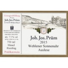 J.J. Prum Wehlener Sonnenuhr Riesling Auslese 2015 Front Label
