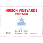 Hirsch East Ridge Pinot Noir 2012 Front Label