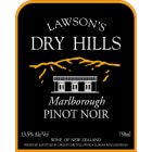 Lawson's Dry Hills Pinot Noir 2009 Front Label