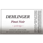 Dehlinger Goldridge Pinot Noir 2006 Front Label