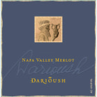 Darioush Signature Merlot 2008 Front Label