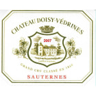 Chateau Doisy Vedrines Sauternes 2007 Front Label