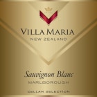 Villa Maria Cellar Selection Sauvignon Blanc 2016 Front Label