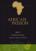 African Passion Wines Chenin Blanc 2011 Front Label
