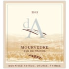 Domaine D'Astruc Mourvedre 2013 Front Label