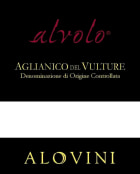 Alovini Aglianico del Vulture Alvolo 2012 Front Label