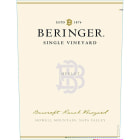 Beringer Howell Mountain Bancroft Ranch Merlot 1995 Front Label