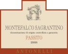 Antonelli San Marco Montefalco Sagrantino Passito 2008 Front Label