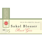 Sokol Blosser Estate Pinot Gris 2015 Front Label