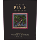 Robert Biale Vineyards Founding Farmers Zinfandel 2015 Front Label