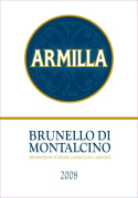 Armilla Brunello di Montalcino 2008 Front Label