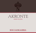 Azienda Agricola Boccadigabbia Marche Akronte Cabernet Sauvignon 2008 Front Label